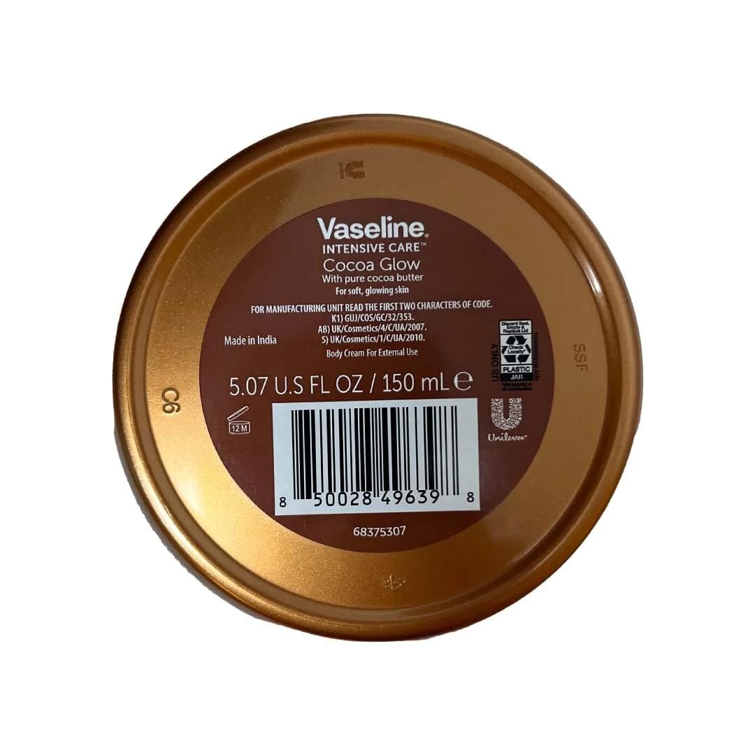Vaseline Intensive Care Cocoa Glow Body Cream - 5.07 FL OZ C3