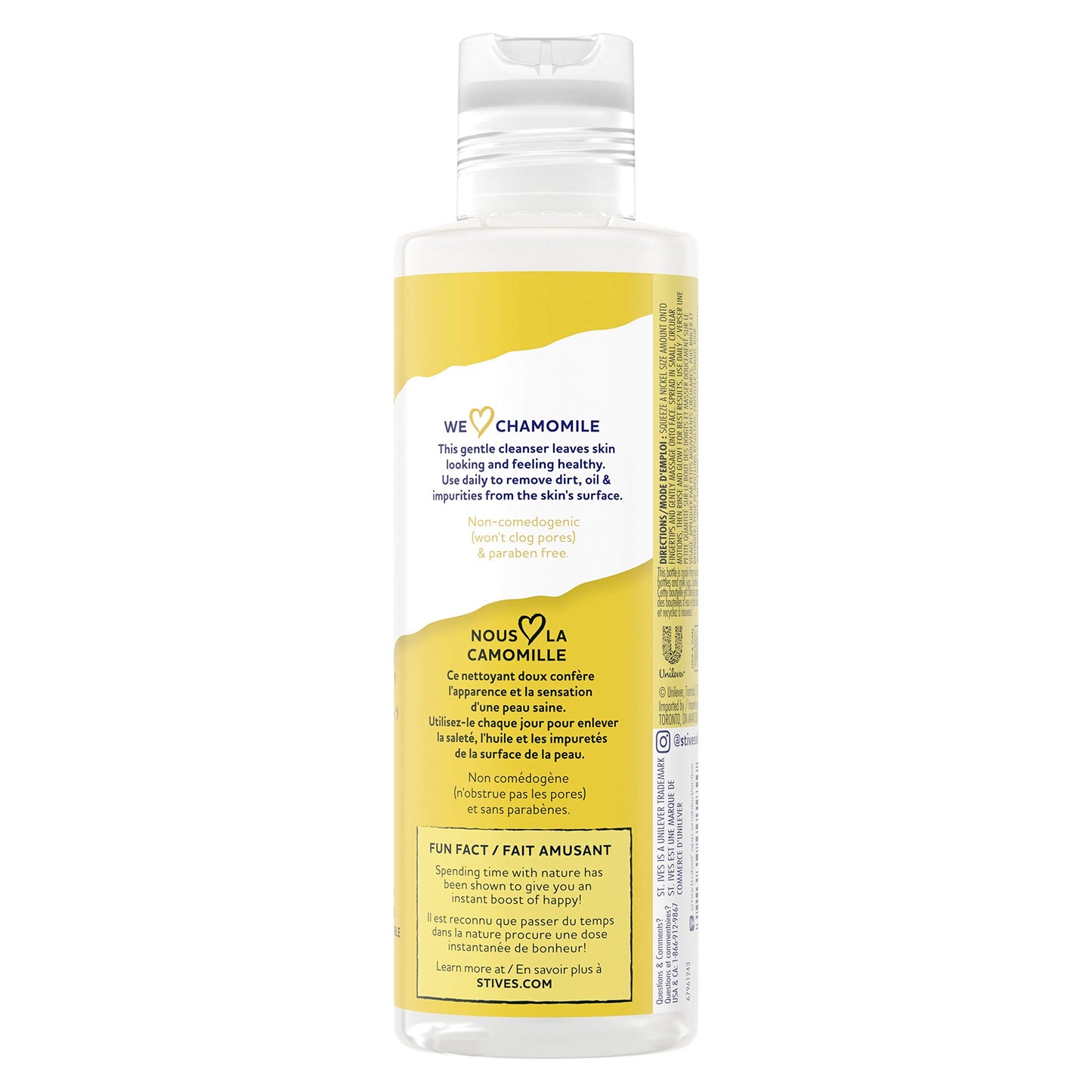 St. Ives Calming Chamomile Daily Cleanser 6.4oz, pack of 1 C3