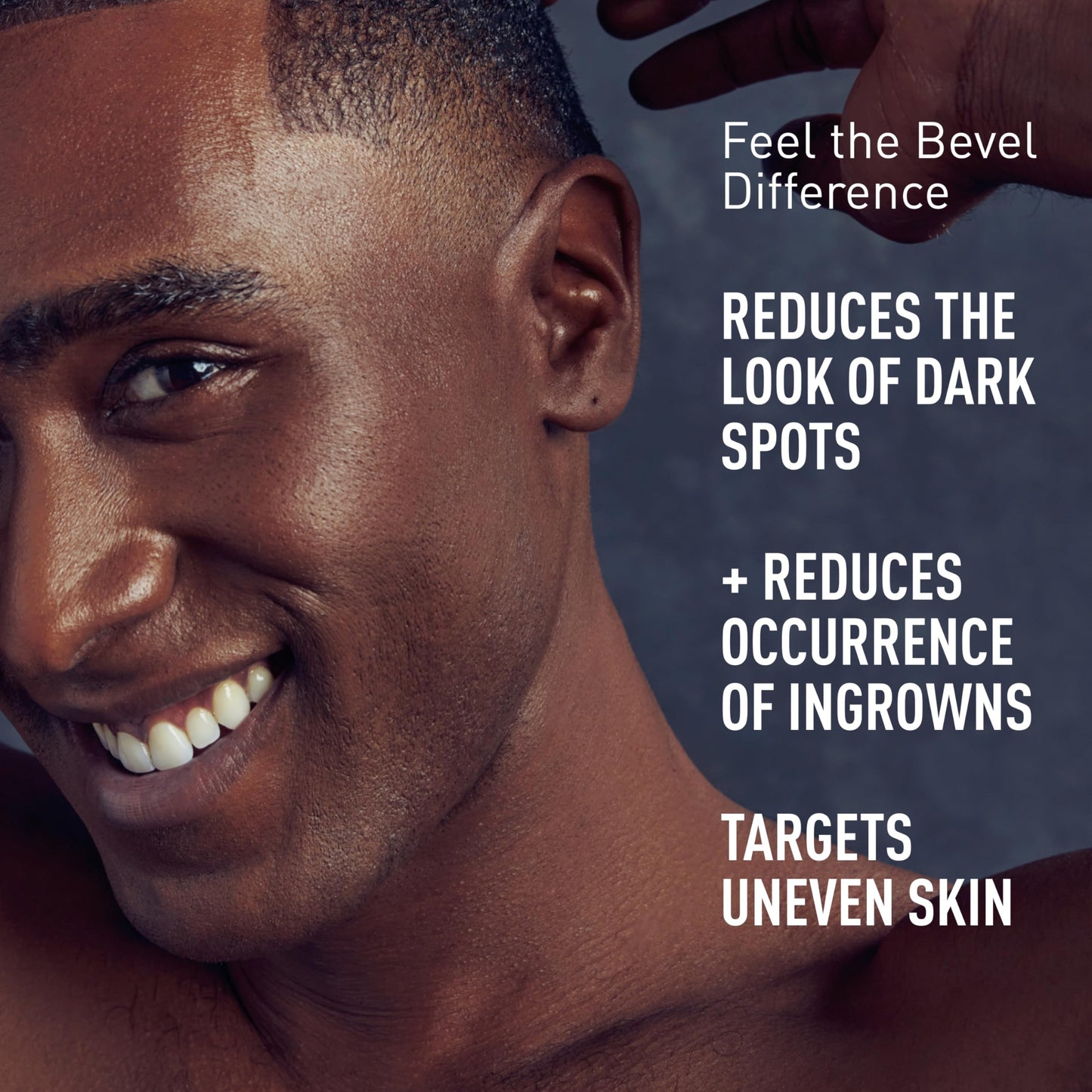 Bevel 10% Glycolic Acid Toner Pads for Face, Helps Remove Dead Skin Cells and Reduce Ingrown Hairs for Even Skin Tone and Texture, 45 Count (Packaging May Vary) C3